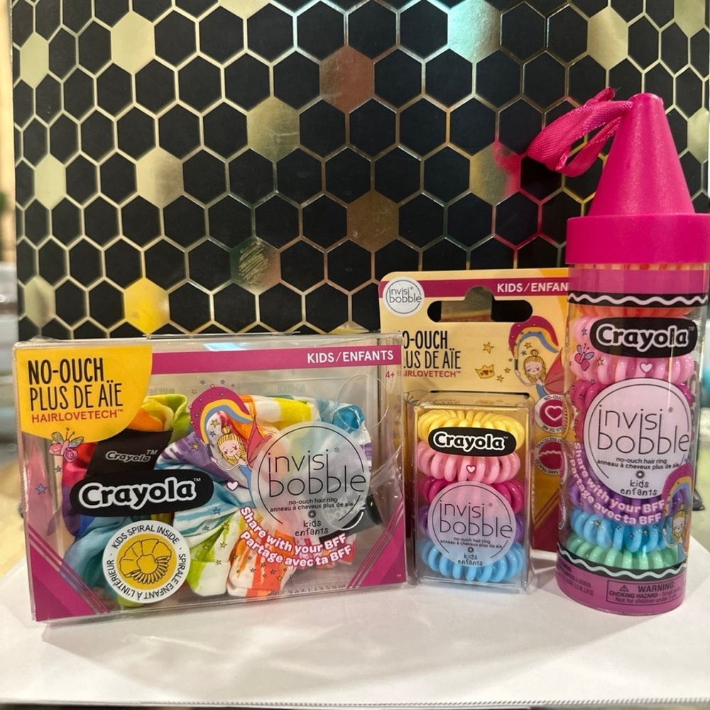 Crayola x Invisibobble bundle